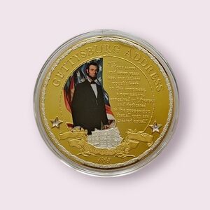 America's Heritage Of Freedom: Gettysburg Address Colossal Commemorative Coin